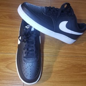 Size 10 - Nike Court Vision Low Black 2019